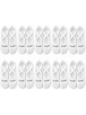 10 Pairs Women's Non-Slip Pilates Grip Socks for Yoga & Ballet Workouts
